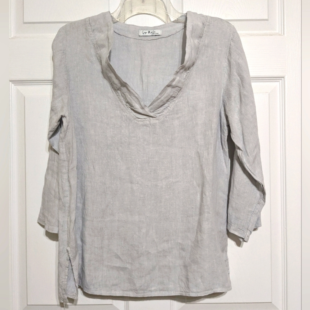 Gigi Moda Women's Linen Top